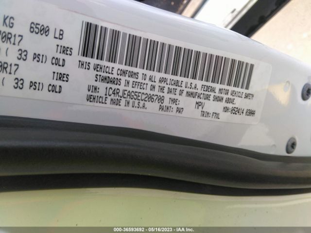 Jeep Grand Cherokee Laredo 2014 1C4RJEAG5EC206708 Image 12