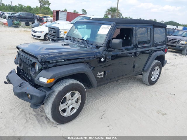2020 JEEP WRANGLER UNLIMITED SPORT S VIN: 1C4HJXDN8LW133864