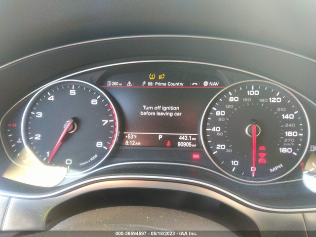 2013 AUDI A6 3.0T PRESTIGE VIN: WAUJGAFC0DN047106