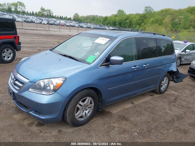 2007 HONDA ODYSSEY EX-L VIN: 5FNRL38627B044439