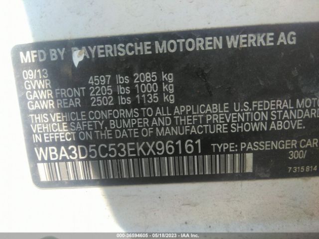 WBA3D5C53EKX96161 BMW 3 Series 328d Xdrive
