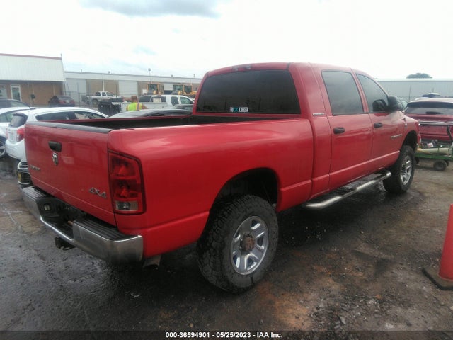 2006 DODGE RAM 2500 SLT VIN: 3D7KS29CX6G194655
