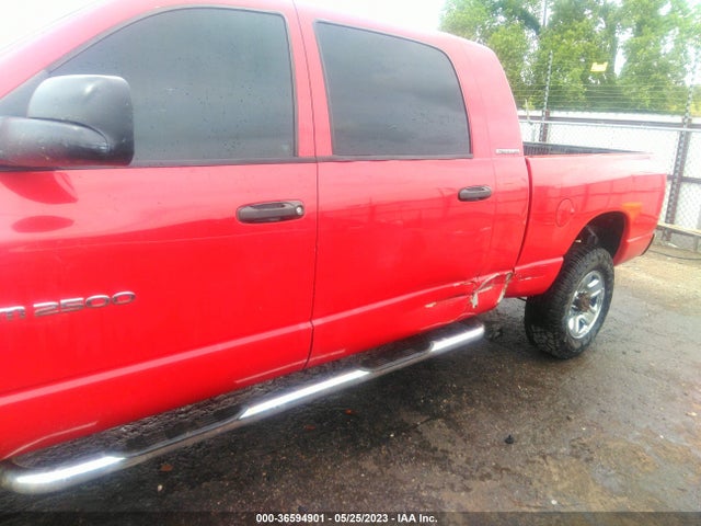 2006 DODGE RAM 2500 SLT VIN: 3D7KS29CX6G194655