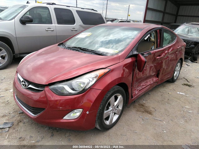 2013 HYUNDAI ELANTRA GLS VIN: 5NPDH4AEXDH285732