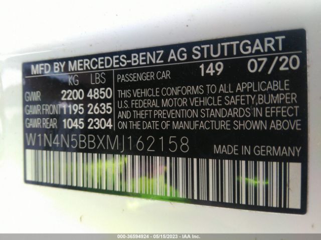 2021 MERCEDES-BENZ AMG GLA 35 W1N4N5BBXMJ162158 Photo 8
