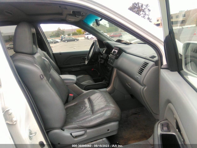 2005 HONDA PILOT EX-L WITH RES VIN: 2HKYF18645H543829