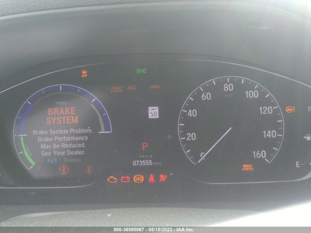2019 HONDA ACCORD HYBRID VIN: 1HGCV3F17KA006246