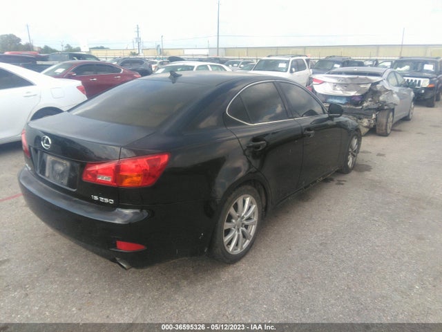 2007 LEXUS IS 250 VIN: JTHBK262475048605