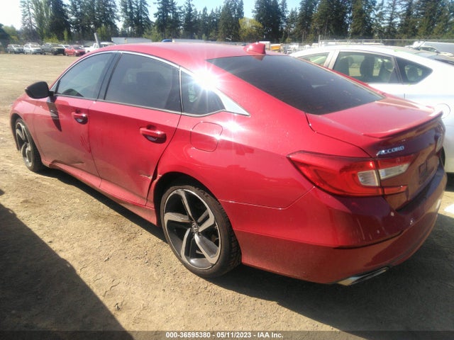 2018 HONDA ACCORD SEDAN SPORT 1.5T VIN: 1HGCV1F32JA160481