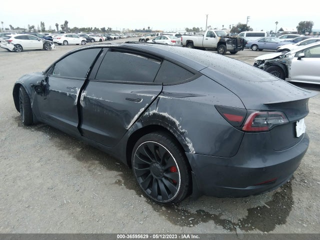 Tesla Model 3 Performance 2022 5YJ3E1EC5NF160875 Image 3
