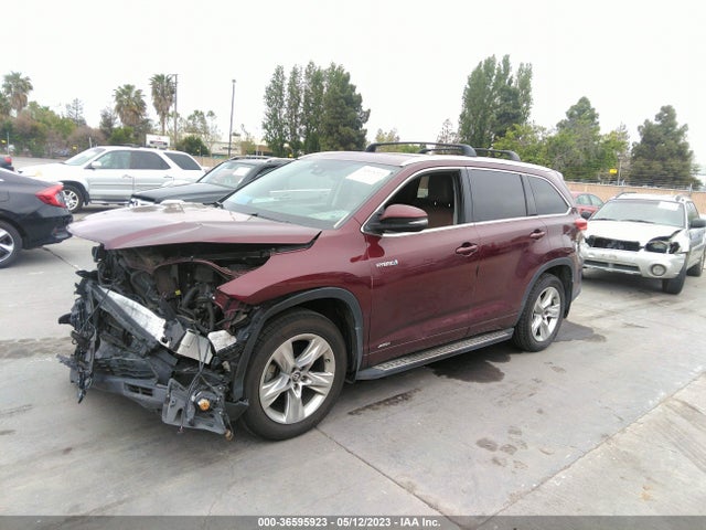 Toyota Highlander Hybrid Limited 2017 5TDDGRFH0HS025875 Image 2