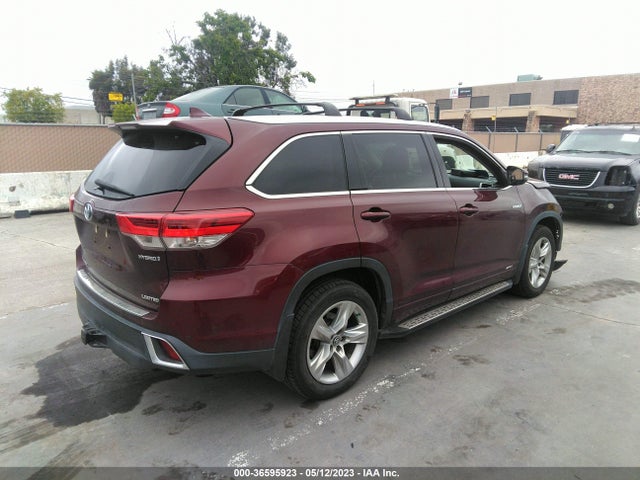 Toyota Highlander Hybrid Limited 2017 5TDDGRFH0HS025875 Image 6