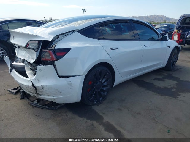 Tesla Model 3 Performance 2022 5YJ3E1EC3NF156789 Image 4