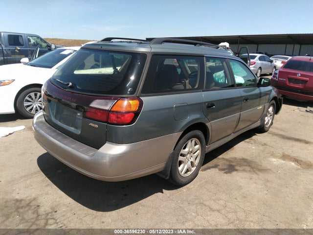 2002 SUBARU LEGACY WAGON OUTBACK VIN: 4S3BH665327613103