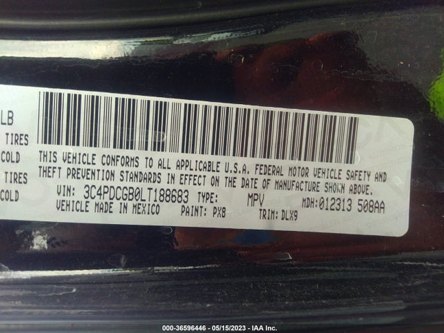 Dodge Journey Crossroad 2020 3C4PDCGB0LT188683 Image 9