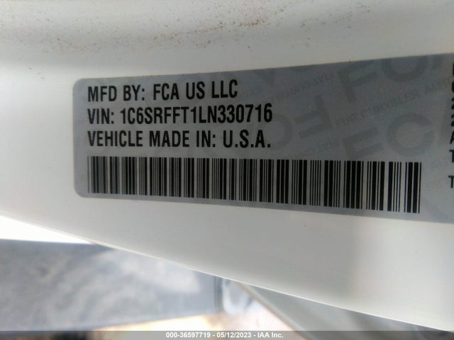 1C6SRFFT1LN330716 RAM 1500 Big Horn