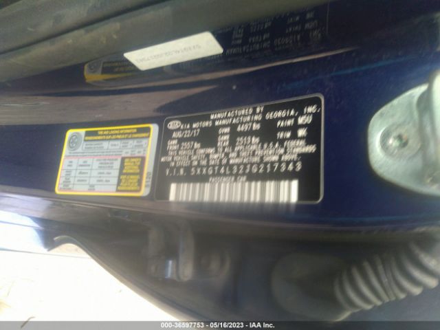 5XXGT4L32JG217343 KIA Optima Lx