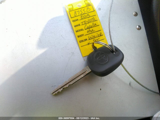 2013 TOYOTA COROLLA L/LE/S VIN: 5YFBU4EE4DP104267