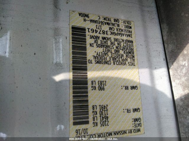 1N4AA6AP68C387461 Nissan MAXIMA SL