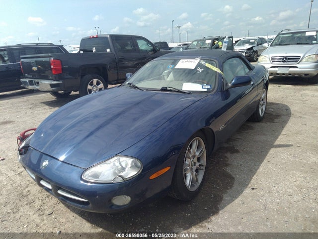 2001 JAGUAR XK8 VIN: SAJDA42C31NA14027