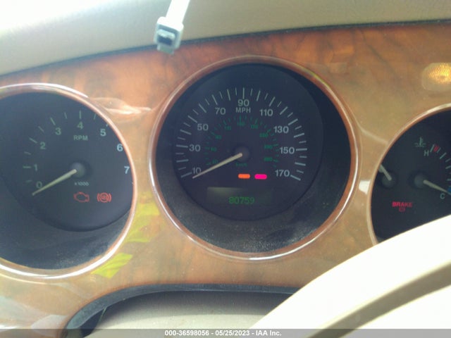 2001 JAGUAR XK8 VIN: SAJDA42C31NA14027