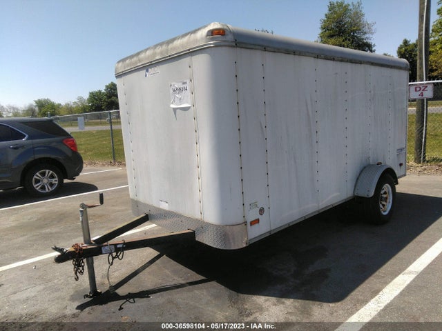 2008 PACE AMERICAN TRAILER VIN: 40LFB12178P147297