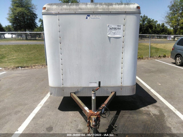 2008 PACE AMERICAN TRAILER VIN: 40LFB12178P147297