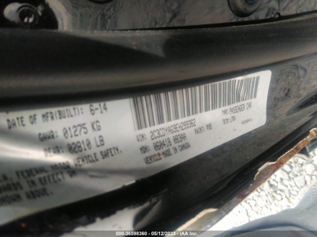 2C3CDYAG9EH299362 Dodge Challenger Sxt