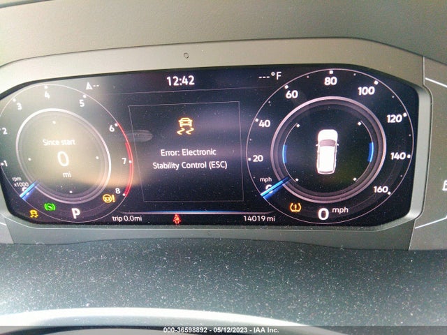 1V2JR2CA5NC533492 Volkswagen Atlas 3.6l V6 Se W/technology