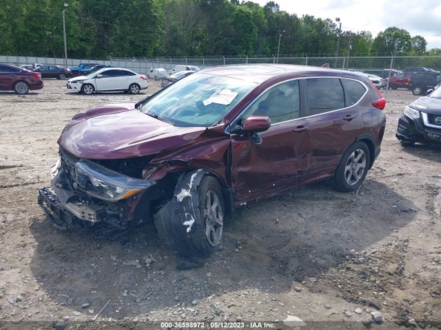 Honda Cr-v Ex-l 2018 7FARW1H82JE011742 Image 2