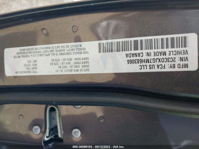 2C3CDXJG7MH683066 Dodge Charger Sxt