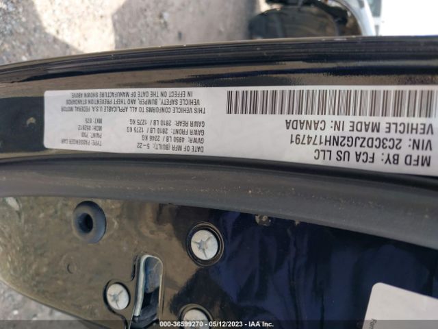 2C3CDZJG2NH174791 Dodge Challenger Gt