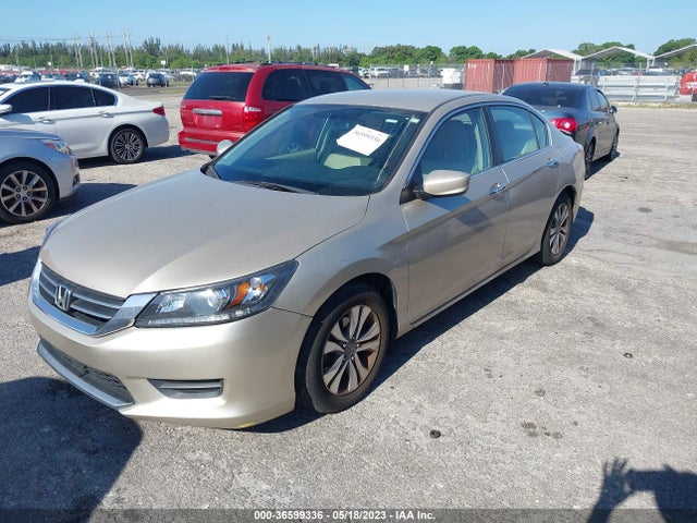 Honda Accord Sedan Lx 2014 1HGCR2F32EA237429 Image 2