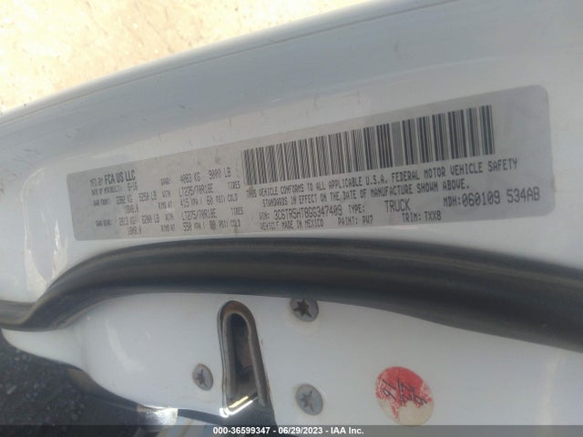 RAM 2500 Tradesman 2016 3C6TR5HT8GG347409 Image 9