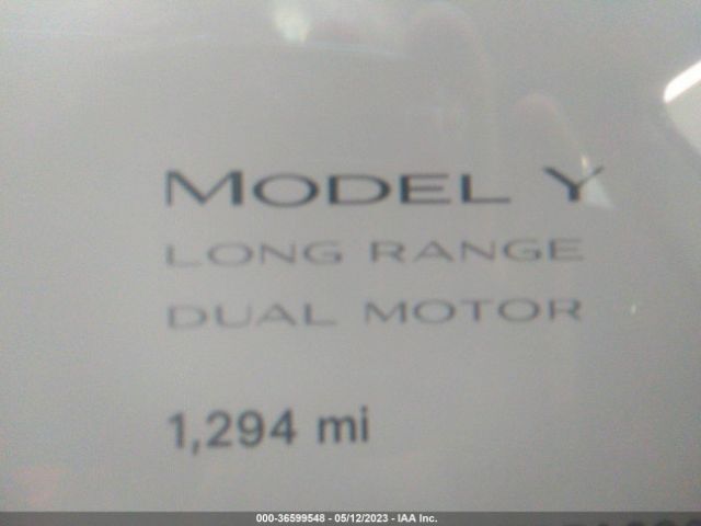 7SAYGDEE9PA086561 Tesla Model Y Long Range
