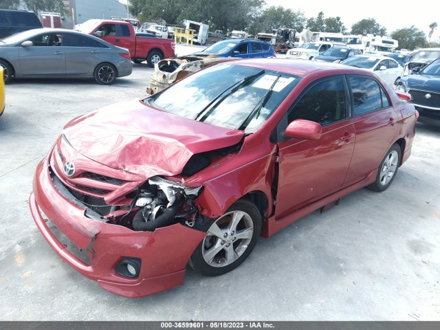 2011 TOYOTA COROLLA L/LE/S VIN: 2T1BU4EE2BC663636