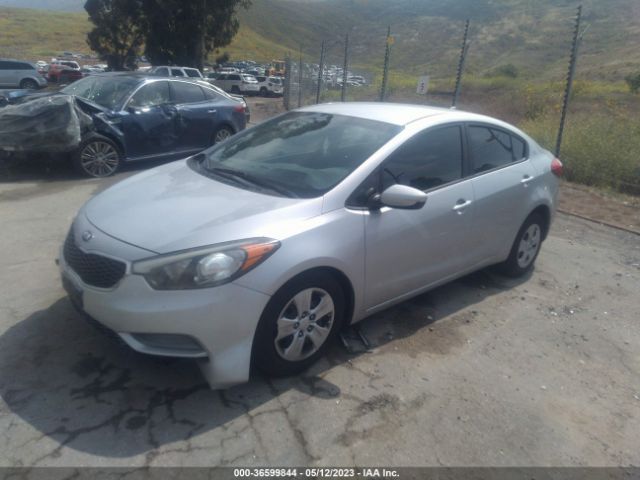 KNAFK4A69F5348192 KIA FORTE LX