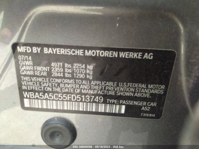 WBA5A5C55FD513749 BMW 5 Series 528i