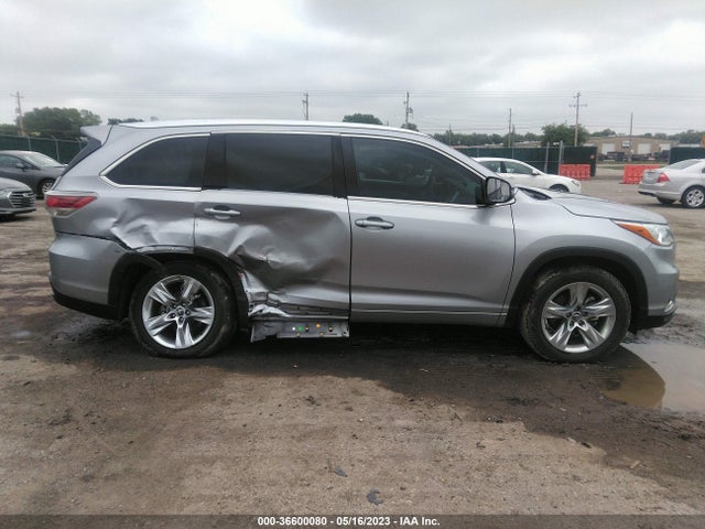 Toyota Highlander Limited 2016 5TDYKRFH1GS175668 Image 6