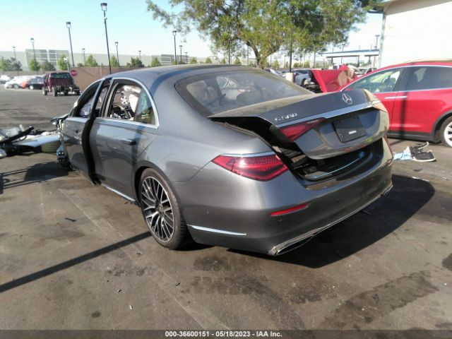 W1K6G7GB1MA039837 Mercedes-Benz S-class S 580