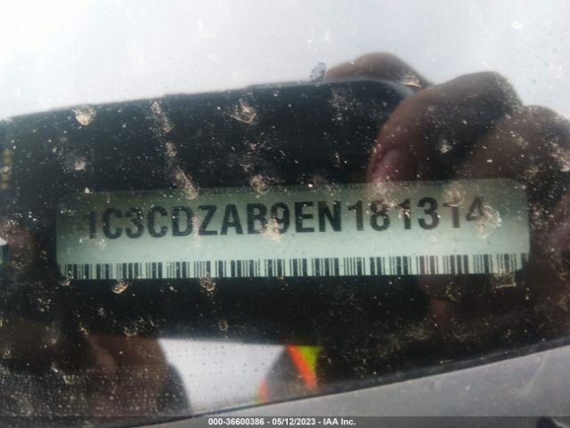1C3CDZAB9EN181314 Dodge AVENGER SE