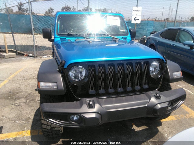 Продаж на аукціоні авто 2021 Jeep Wrangler Unlimited Willys Sport 4x4, vin: 1C4HJXDG3MW720637, номер лоту: 36600433