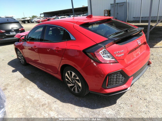 Продажа на аукционе авто 2017 Honda Civic Hatchback Lx, vin: SHHFK7H29HU406857, номер лота: 36600443