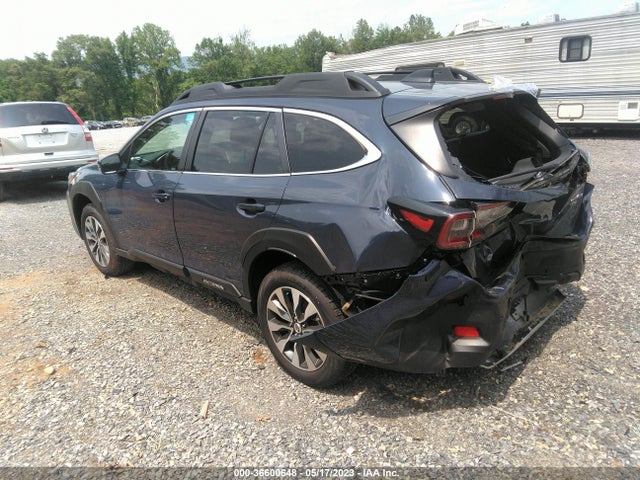 2023 SUBARU OUTBACK LIMITED VIN: 4S4BTANC0P3172610