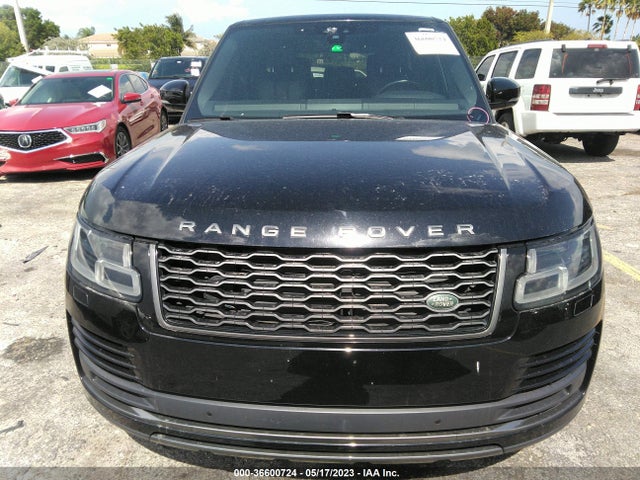 2018 LAND ROVER RANGE ROVER VIN: SALGR2RV9JA394312