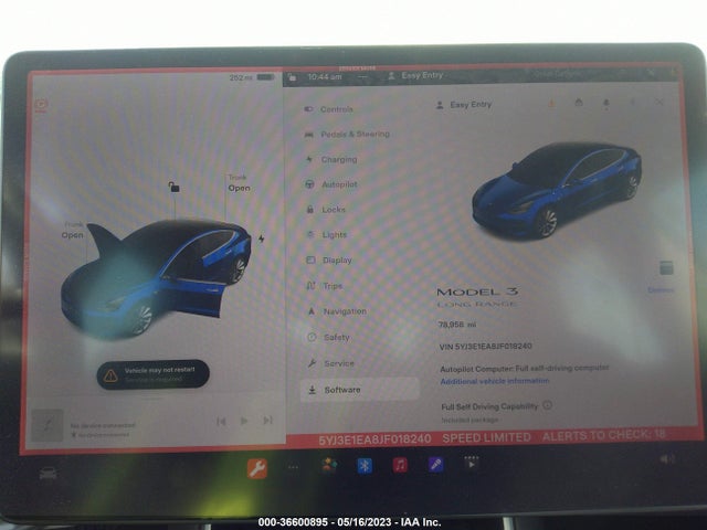 Tesla Model 3 Range Battery 2018 5YJ3E1EA8JF018240 Image 7