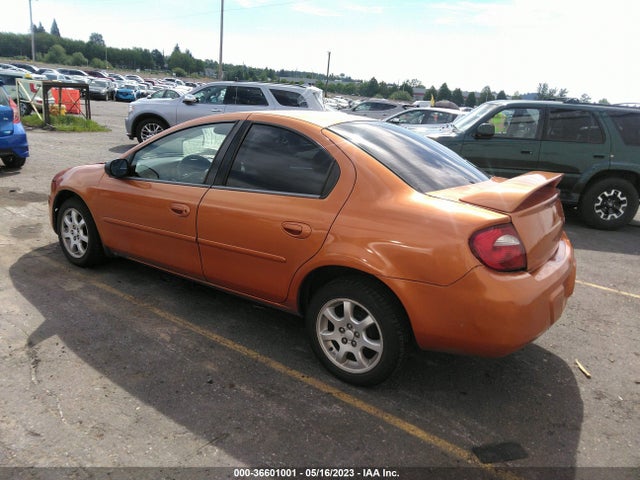 2005 DODGE NEON SXT VIN: 1B3ES56C95D117835