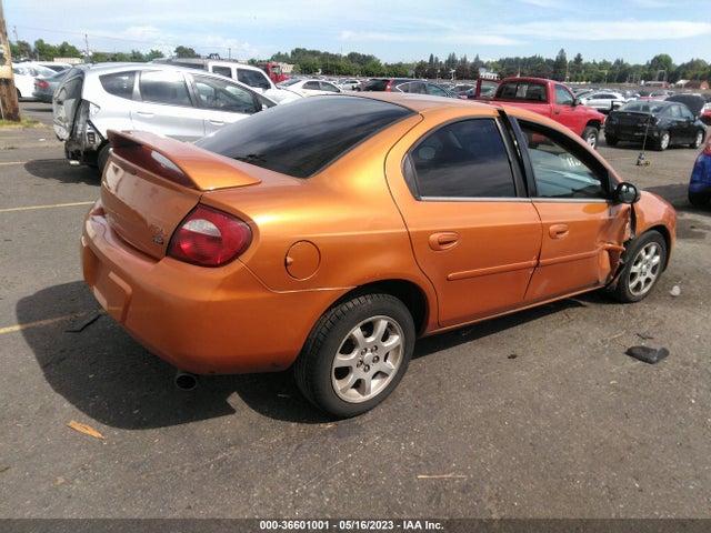 2005 DODGE NEON SXT VIN: 1B3ES56C95D117835