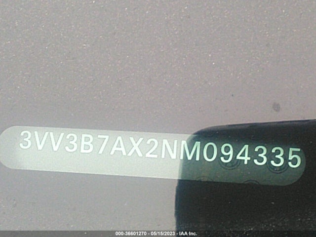3VV3B7AX2NM094335 Volkswagen TIGUAN SE