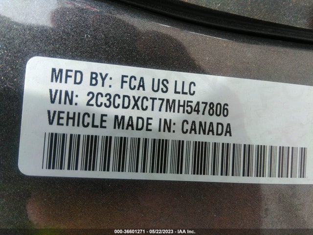 Dodge CHARGER R/T 2021 2C3CDXCT7MH547806 Image 9